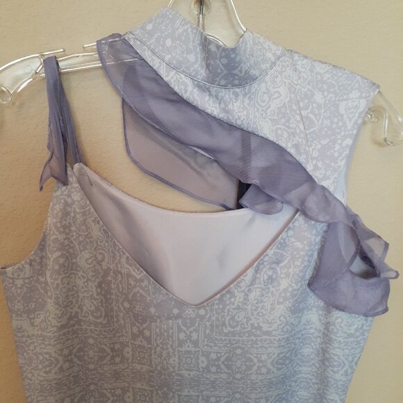 Les Benjamins Royal Lavender Dress NWT - Picture 3 of 16